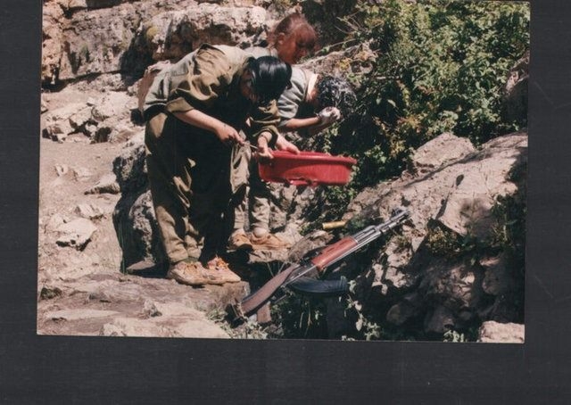 PKK'lı teröristlerin Kandil'deki görüntüleri 2