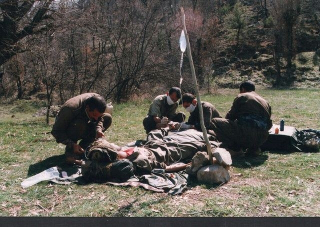 PKK'lı teröristlerin Kandil'deki görüntüleri 5