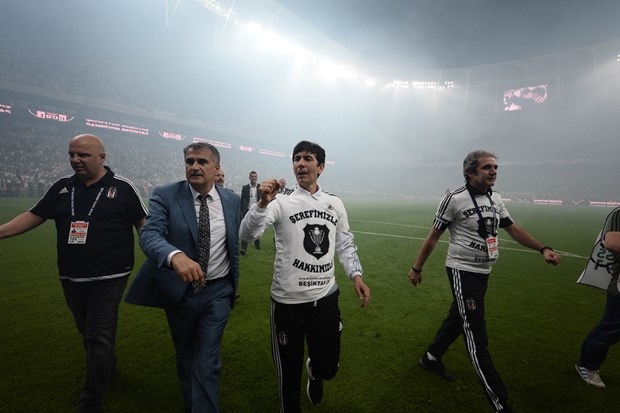 Beşiktaşlı futbolcuların şampiyonluk sevinci 29