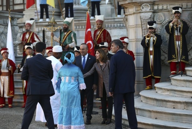 Cumhurbaşkanı Dünya liderlerini mehterle karşıladı 6