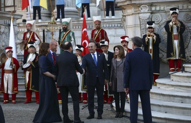 Cumhurbaşkanı Dünya liderlerini mehterle karşıladı 7