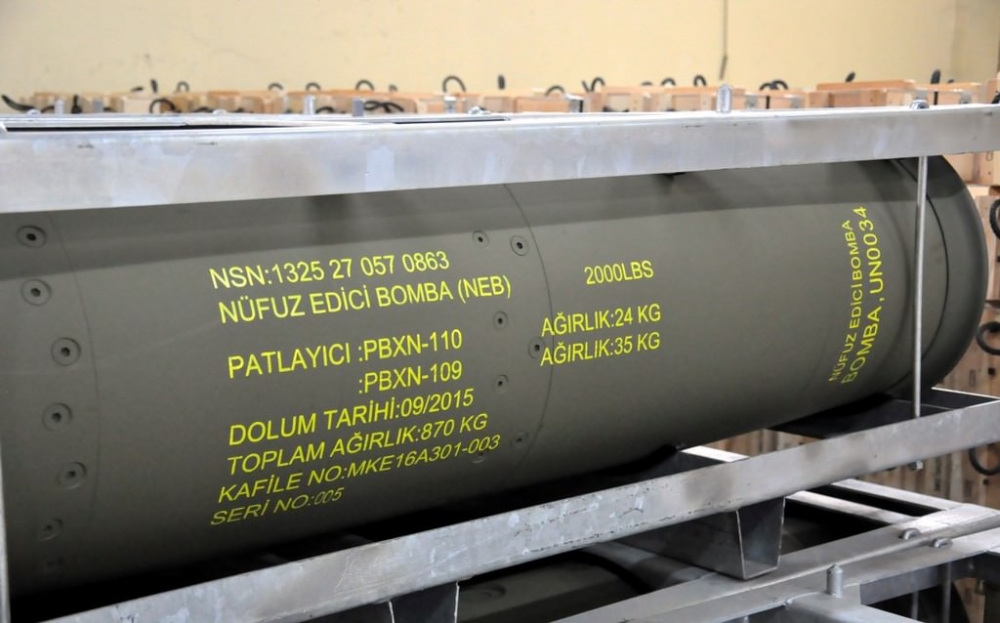 "Sığınak delici" milli bombalar üretiliyor 7