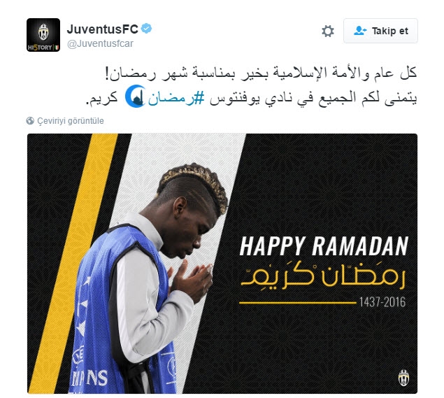 Futbol dünyasından Ramazan mesajları 3