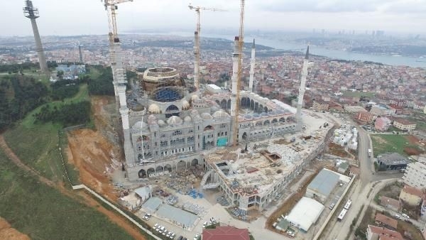 Çamlıca Camii'nde ilk teravih tarihi belli oldu! 3
