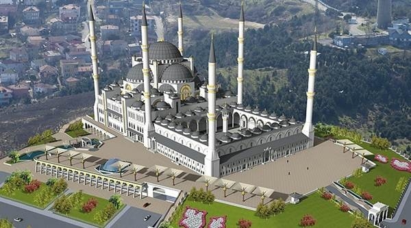 Çamlıca Camii'nde ilk teravih tarihi belli oldu! 4