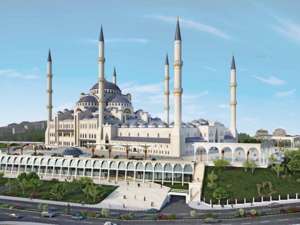 Çamlıca Camii'nde ilk teravih tarihi belli oldu! 5