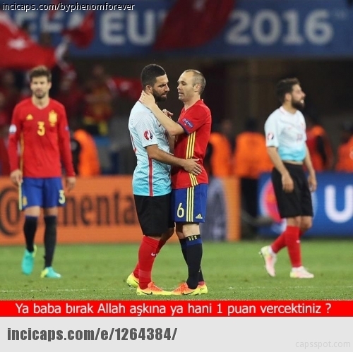 Türkiye - İspanya maçı capsleri 11
