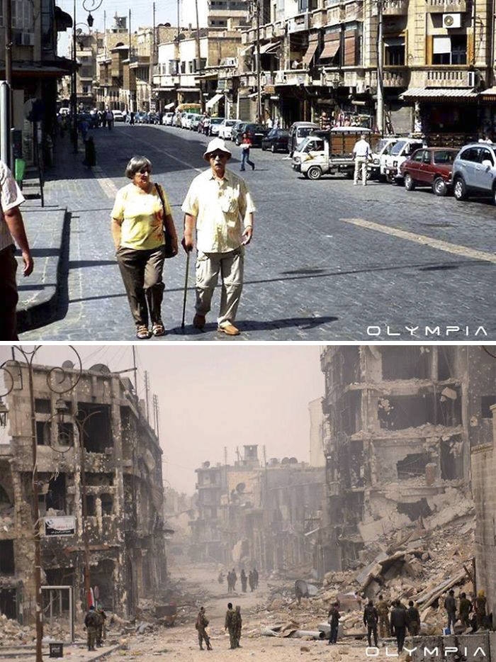 Savaşın yıkıcılığını gözler önüne seren Halep fotoğrafları 14