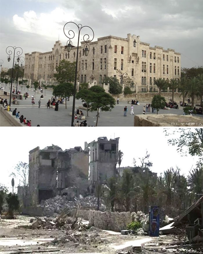 Savaşın yıkıcılığını gözler önüne seren Halep fotoğrafları 25