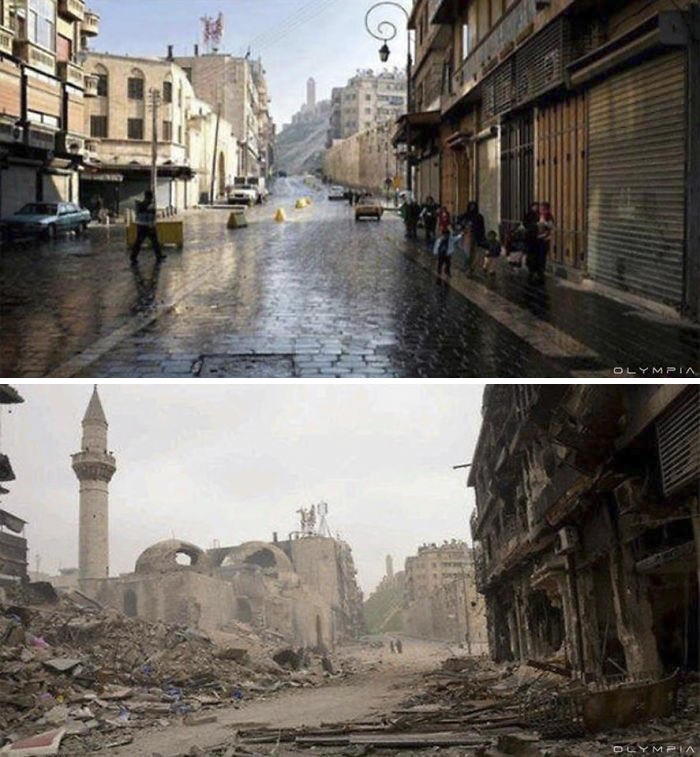 Savaşın yıkıcılığını gözler önüne seren Halep fotoğrafları 28