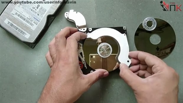 Hard diski bakın neye çevirdi! 4