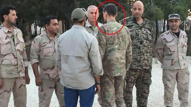 ABD'li general YPG'yi ziyaret etmişti 2