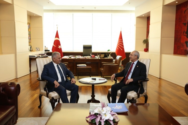 Başbakan Binali Yıldırım CHP Genel Merkez'ine gitti 1