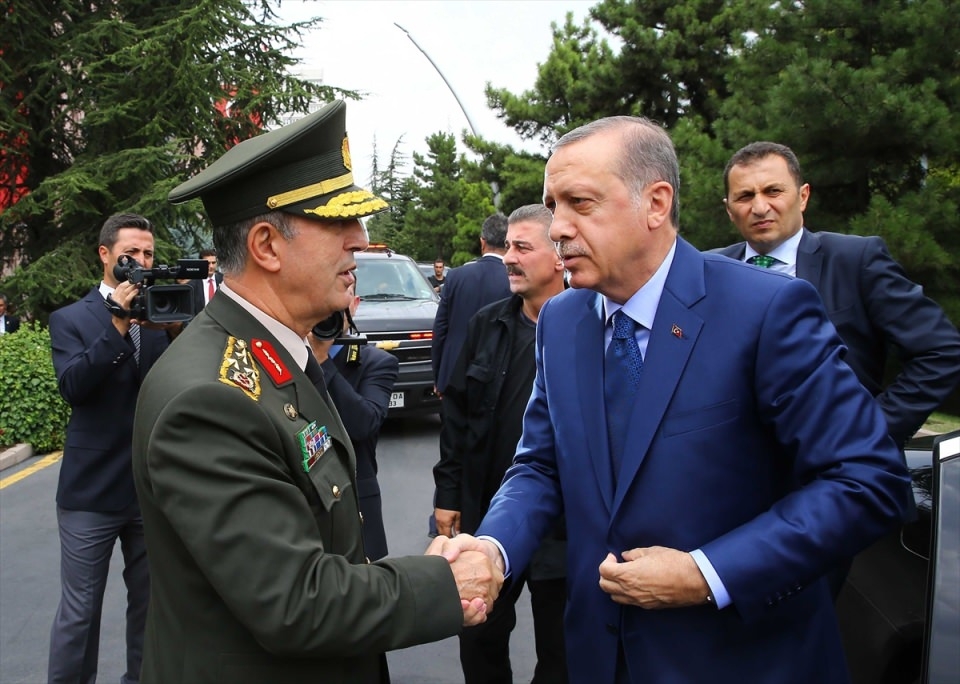 Cumhurbaşkanı Erdoğan, Genelkurmay karargahında 1