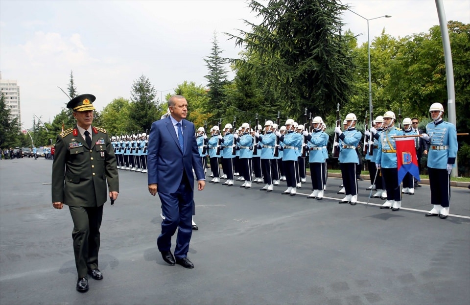 Cumhurbaşkanı Erdoğan, Genelkurmay karargahında 10