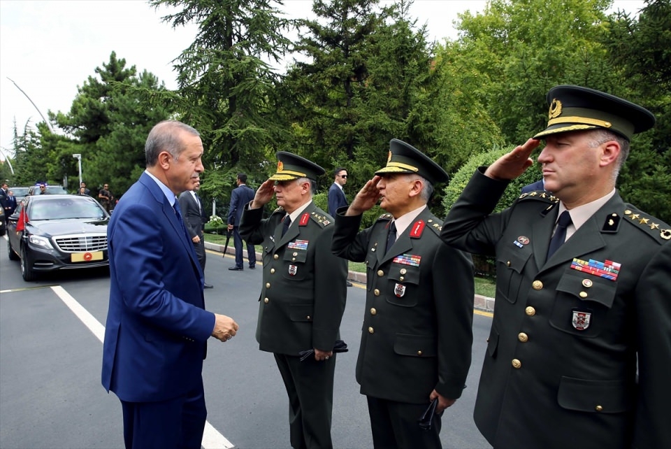 Cumhurbaşkanı Erdoğan, Genelkurmay karargahında 18