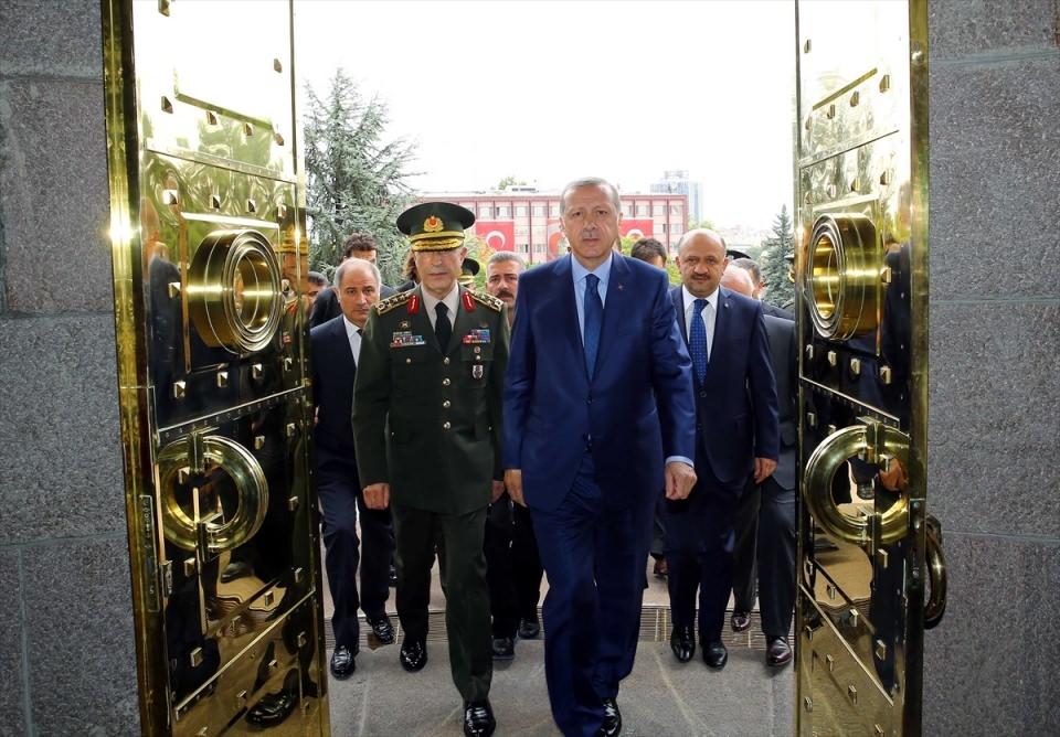 Cumhurbaşkanı Erdoğan, Genelkurmay karargahında 21