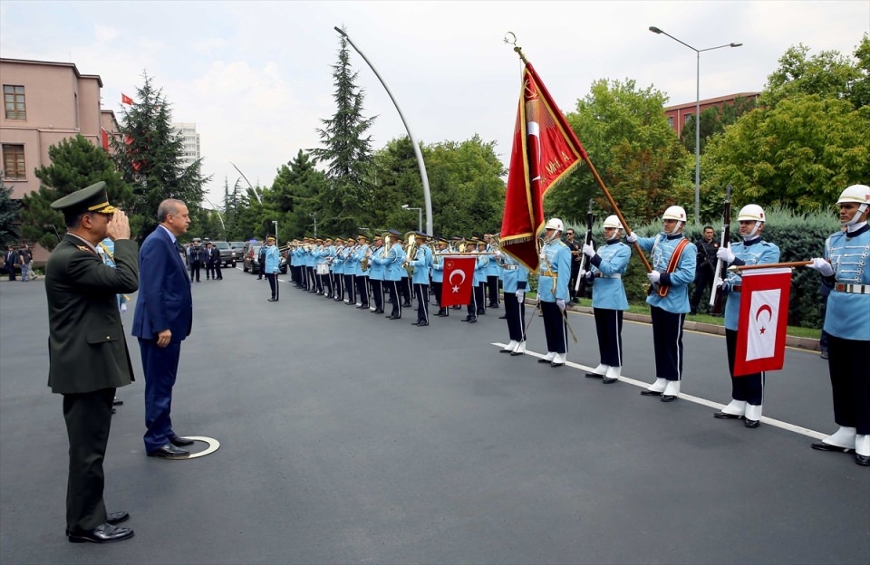 Cumhurbaşkanı Erdoğan, Genelkurmay karargahında 8