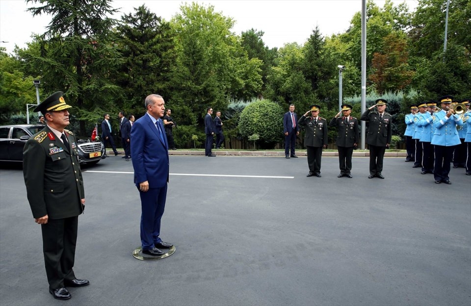 Cumhurbaşkanı Erdoğan, Genelkurmay karargahında 9