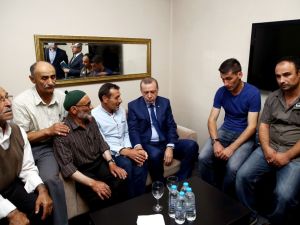 Erdoğan’dan şehit genç için taziye ziyareti