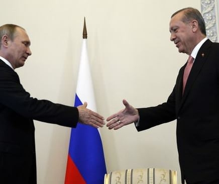 Cumhurbaşkanı Erdoğan, Putin ile bir araya geldi 12