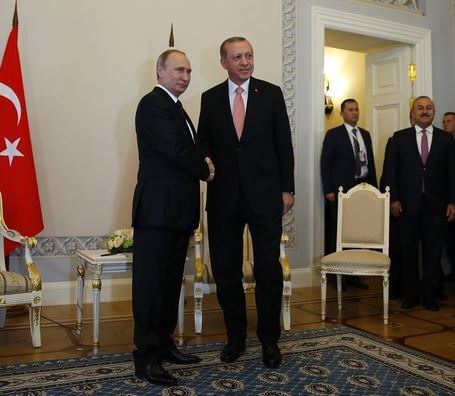 Cumhurbaşkanı Erdoğan, Putin ile bir araya geldi 13