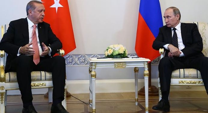 Cumhurbaşkanı Erdoğan, Putin ile bir araya geldi 14