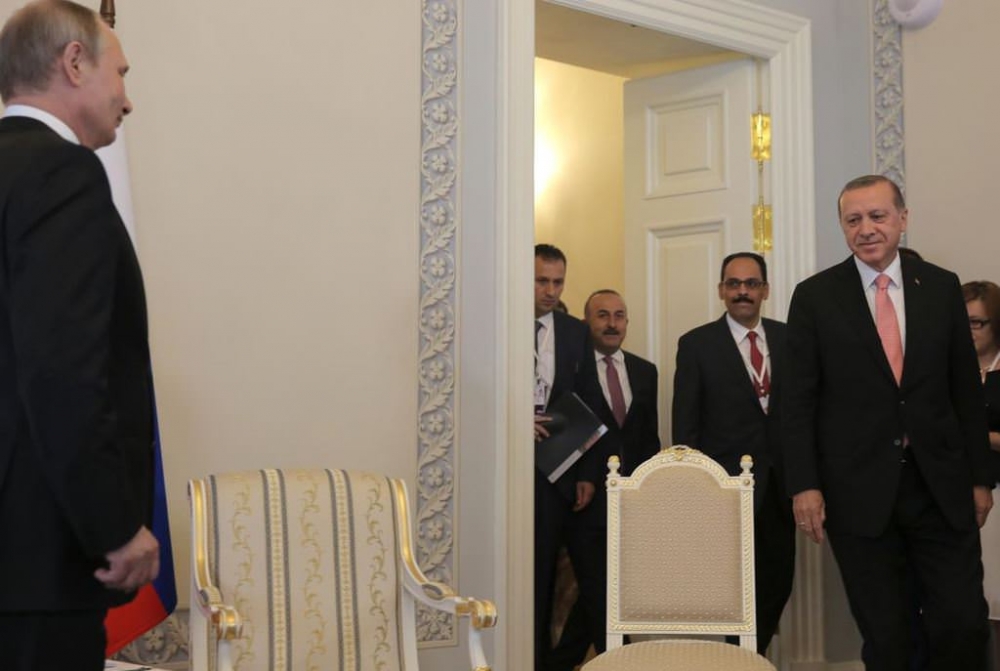 Cumhurbaşkanı Erdoğan, Putin ile bir araya geldi 24