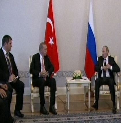 Cumhurbaşkanı Erdoğan, Putin ile bir araya geldi 3