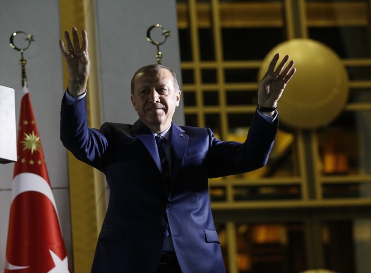 Beştepe'de halk Erdoğan'la buluştu 13