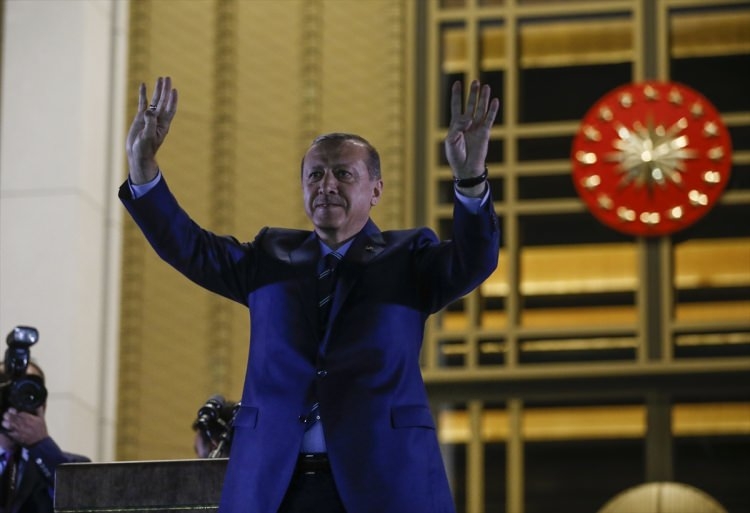 Beştepe'de halk Erdoğan'la buluştu 15