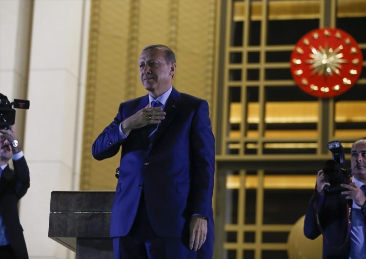 Beştepe'de halk Erdoğan'la buluştu 17