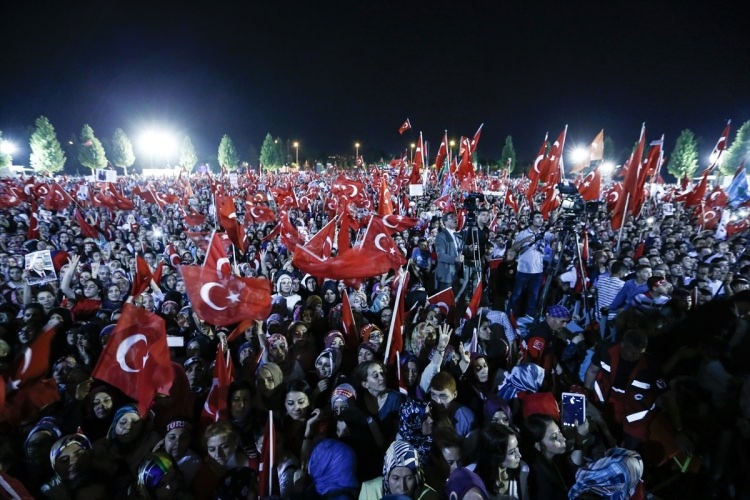 Beştepe'de halk Erdoğan'la buluştu 33