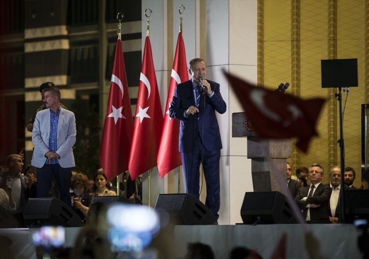 Beştepe'de halk Erdoğan'la buluştu 41
