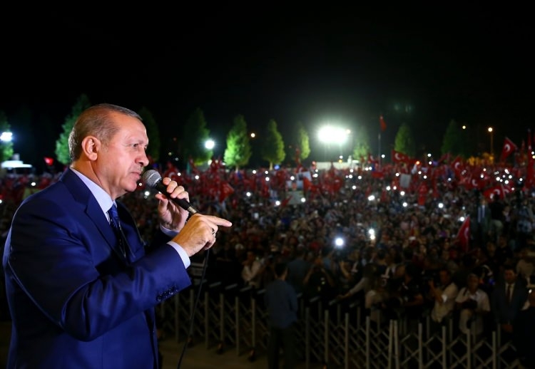 Beştepe'de halk Erdoğan'la buluştu 46