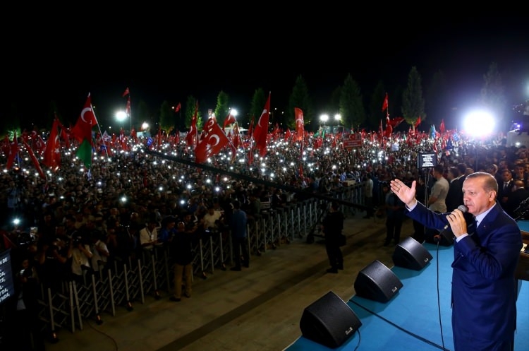 Beştepe'de halk Erdoğan'la buluştu 50