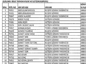 Yeni kararnameyle ihraç edilen personeller