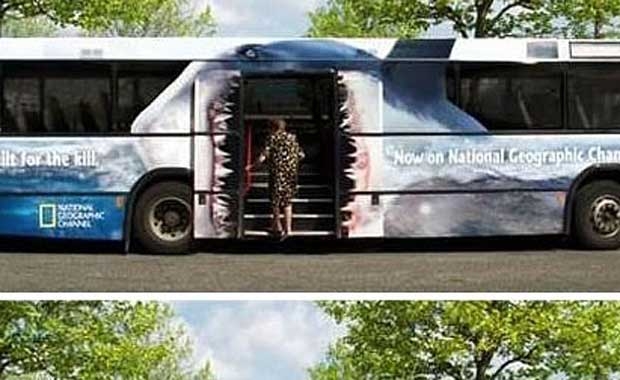 En şaşırtıcı otobüs reklamları 11
