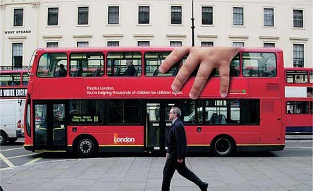 En şaşırtıcı otobüs reklamları 6