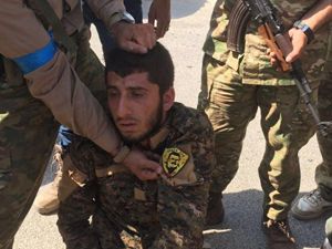TSK tarafından vurulan PYD hedeflerinden ilk görüntüler