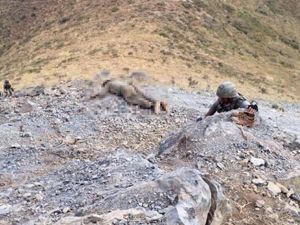 PKK'lıların mühimmatları ele geçirildi