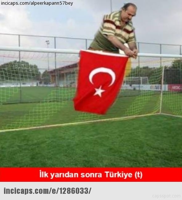Hırvatistan - Türkiye maçı capsleri 5