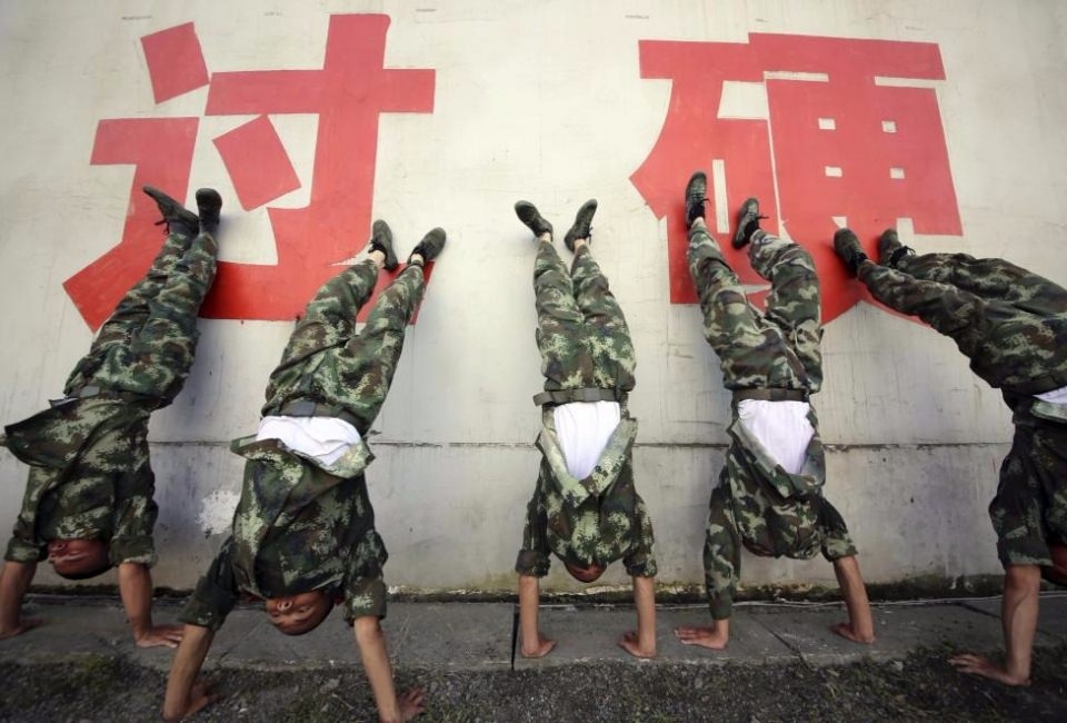Çin işkencesi gibi askeri eğitim 4