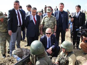 Bakan Soylu hain saldırının olduğu bölgede!