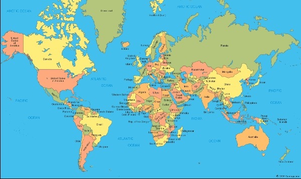 Haritada Rusya neden Afrika'dan daha büyük? 1
