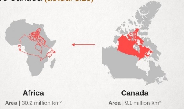 Haritada Rusya neden Afrika'dan daha büyük? 3