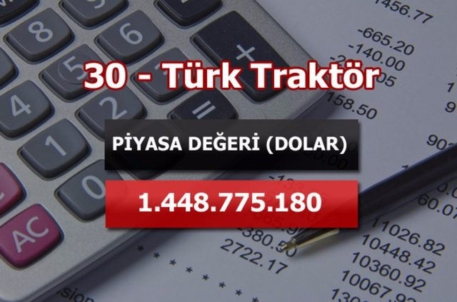 Türkiye'nin en değerli 100 şirketi 68