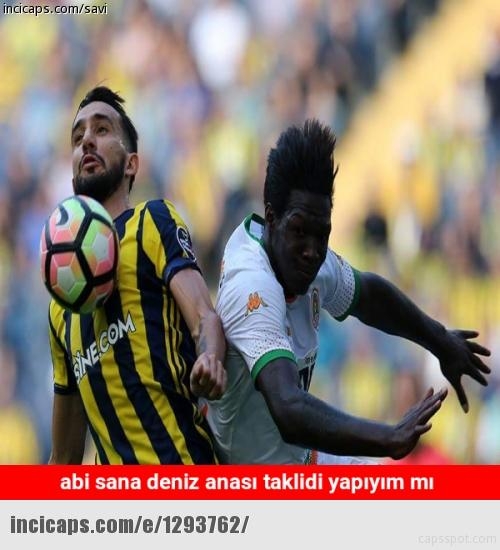 Fenerbahçe - Alanyaspor maçı capsleri 13