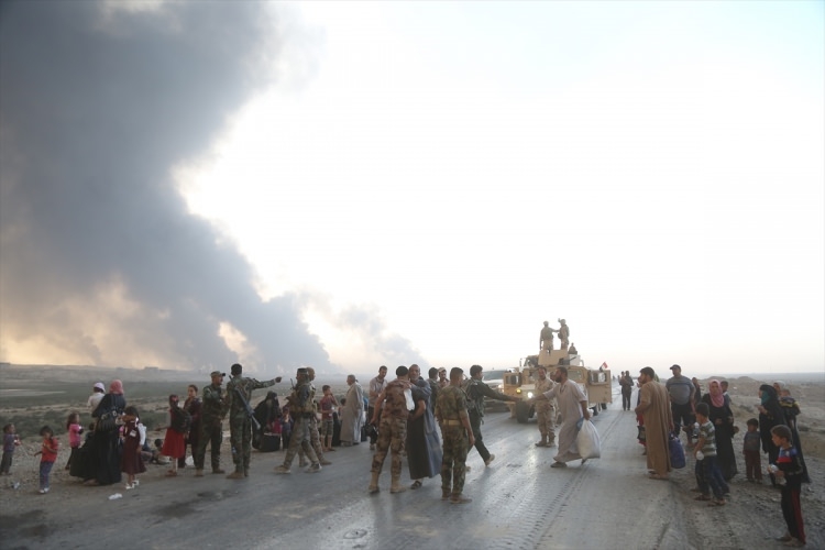 Musul'un çevre köylerinden kaçış başladı 19