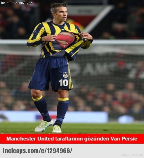 Manchester United - Fenerbahçe maçı capsleri 24
